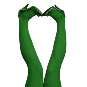 Str�mper Forrest Green 60 denier fra du Milde - Tinashjem