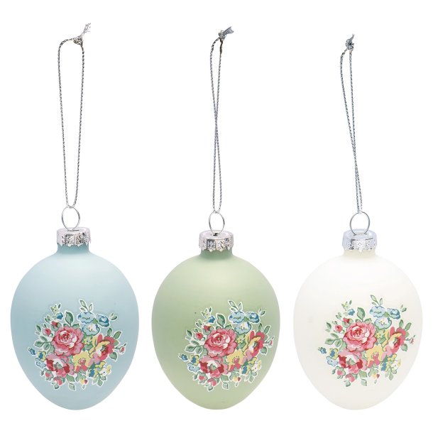 Franka Pale blue �g til oph�ng 3 forskellige fra GreenGate - Tinashjem