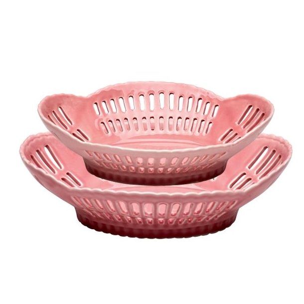 Pale Pink frugt sk�le medium s�t � 2 stk. fra GreenGate - Tinashjem