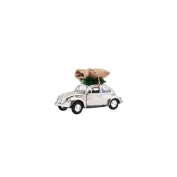 House Doctor xmas car chrome mini 8,5 cm - Fransenhome