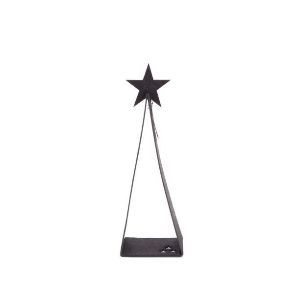 L�bech Living Triangle Trees eco-felt sort 20 cm - Tinashjem