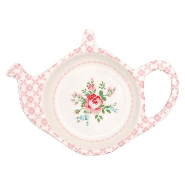 Gabby White teabag holder fra GreenGate - Tinashjem