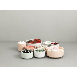 Normann Copenhagen Geo L�gkrukke frost/sort diameter 10 cm med mad - Fransenhome