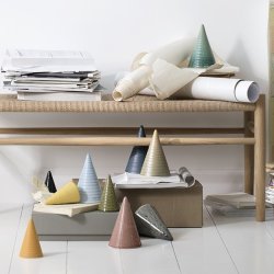 K�hler Glasurtop midnatsbl� p� b�nk og gulv - Fransenhome