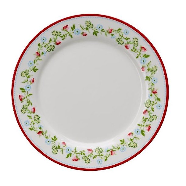 Gloria White plate fra GreenGate - Tinashjem