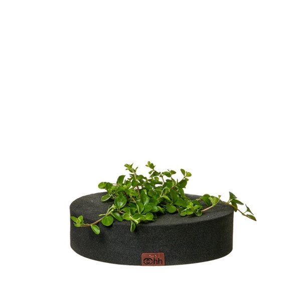 L�bech Living Table deco vase sort 28 x 7 cm - Tinashjem