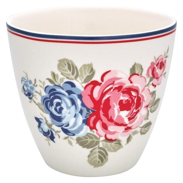 Hailey White latte cup fra GreenGate - Tinashjem