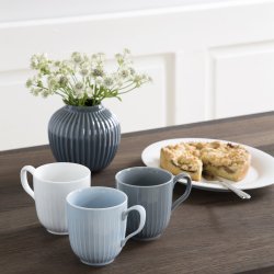 K�hler Hammersh�i krus hvid, gr� og antrasitgr� - Fransenhome