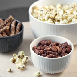 K�hler Hammersh�i sk�l hvid med popcorn og mandler - Fransenhome