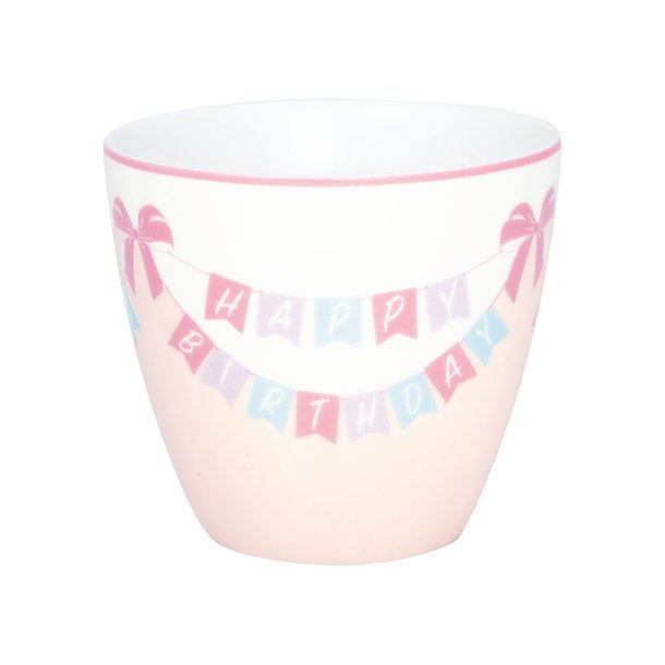 Happy Birthday latte cup fra GreenGate - Tinashjem