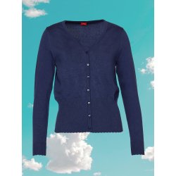 Heart cardigan marine fra du Milde med hjerte knapper - Tinashjem