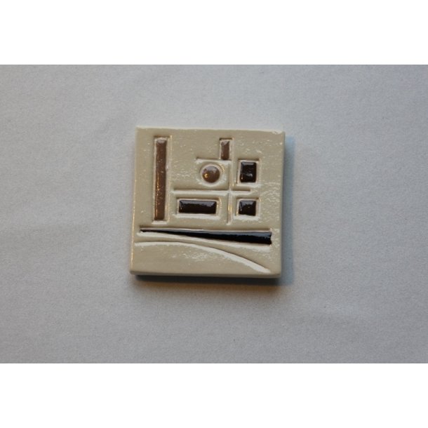 Hel Lenica glasbakke beige - Tinashjem