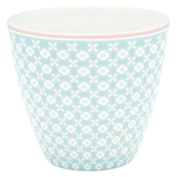 Helle Pale Blue latte cup fra GreenGate - Tinashjem