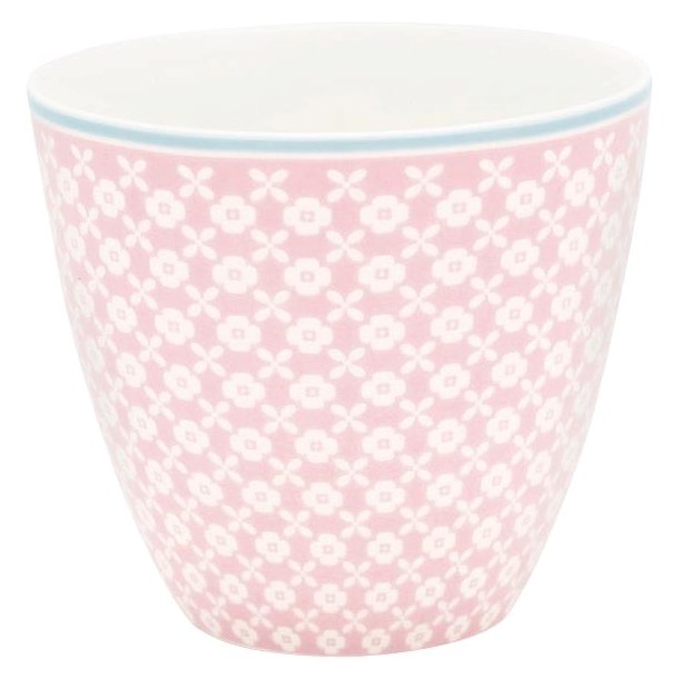 Helle Pale Pink latte cup fra GreenGate - Tinashjem