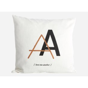 House Doctor pudebetr�k Letter A bogstav - Fransenhome