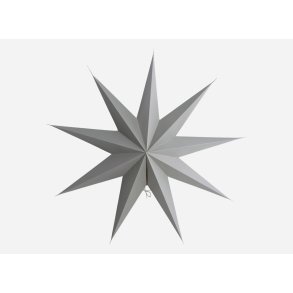 House Doctor stjerne gr� 9 takker 60 cm - Fransenhome