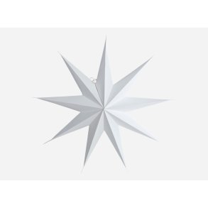 House Doctor stjerne hvid 9 takker 60 cm - Fransenhome