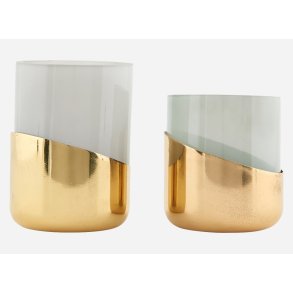 House Doctor Tealight Bright messingbelagt 2 stk. i en pakke - Fransenhome