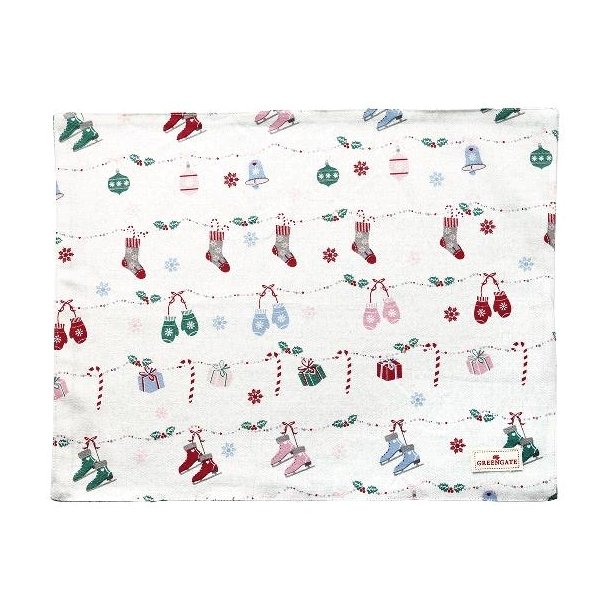 Jingle Bell White d�kkeserviet fra GreenGate - Tinashjem