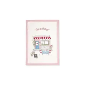 Josefina Cafe white viskestykke 50 x 70 cm fra GreenGate - Tinashjem