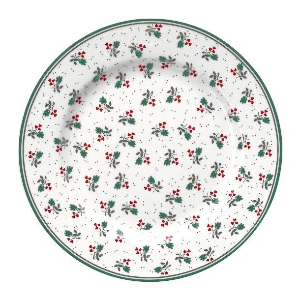 Joselyn White plate fra GreenGate - Tinashjem