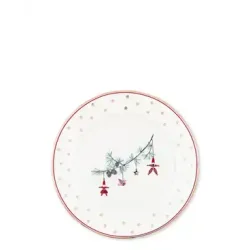 Juana White plate small 15 cm fra GreenGate - Tinashjem