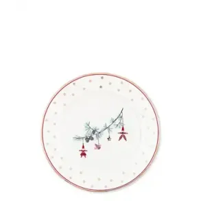 Juana White plate small 15 cm fra GreenGate - Tinashjem