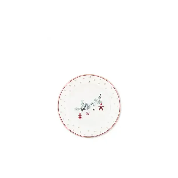 Juana White plate small 15 cm fra GreenGate - Tinashjem