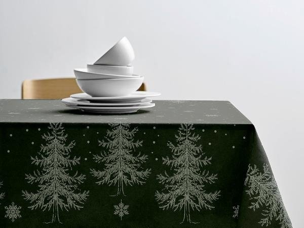 S�dahl akryl dug Winterland Forest green 50 cm - Fransenhome