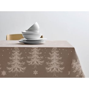 S�dahl akryl dug Winterland Taupe 1 meter - Fransenhome