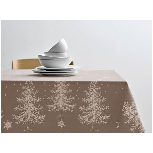 S�dahl akryl dug Winterland Taupe 1 meter - Tinashjem