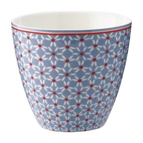 Juno Dusty Blue latte cup fra GreenGate - Tinashjem
