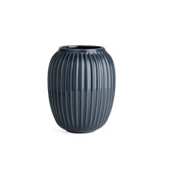 K�hler Hammersh�i vase antracitgr� h�jde 20 cm - Fransenhome