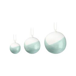 K�hler Nobili dekorationskugler 3 pak jadegr�n - Fransenhome