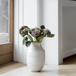K�hler Omaggio vase perlemor h�jde 30,5 cm med buket - Fransenhome
