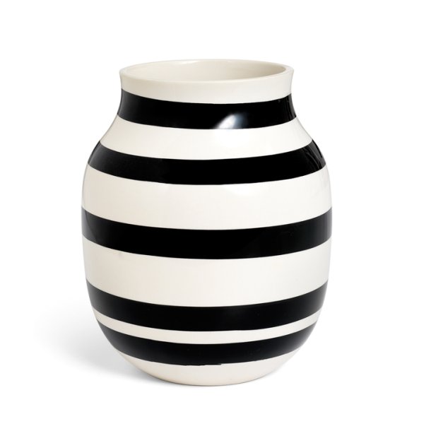 K�hler Omaggio vase sort 20 cm - Tinashjem