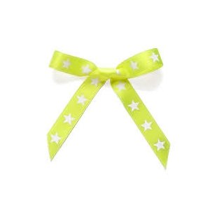 Krima & Isa gaveb�nd 2,5 m neon gul - Tinashjem