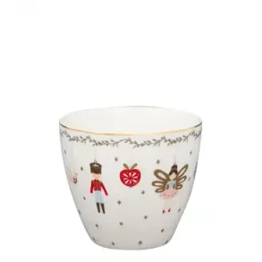 Cindarella white latte cup fra GreenGate - Tinashjem