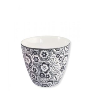 Selma grey latte cup fra GreenGate - Tinshjem