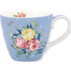 Laura Dusty blue mug fra GreenGate - Tinashjem