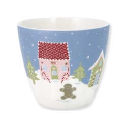 Laura Homes dusty blue latte cup fra GreenGate - Tinashjem