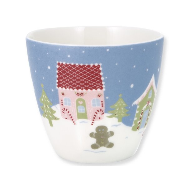 Laura Homes dusty blue latte cup fra GreenGate - Tinashjem