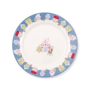 Laura Homes Dusty blue plate fra GreenGate - Tinashjem