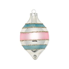 Julekugle dr�be Laura pale blue fra GreenGate - Tinashjem