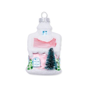 House Laura pale pink glass small pris pr. stk. fra GreenGate - Tinashjem