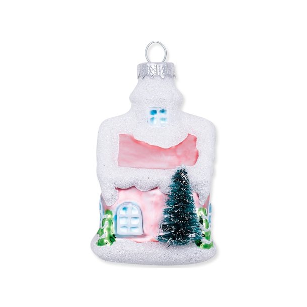 House Laura pale pink glass small pris pr. stk. fra GreenGate - Tinashjem