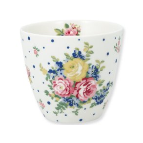 Laura White latte cup fra GreenGate - Tinashjem