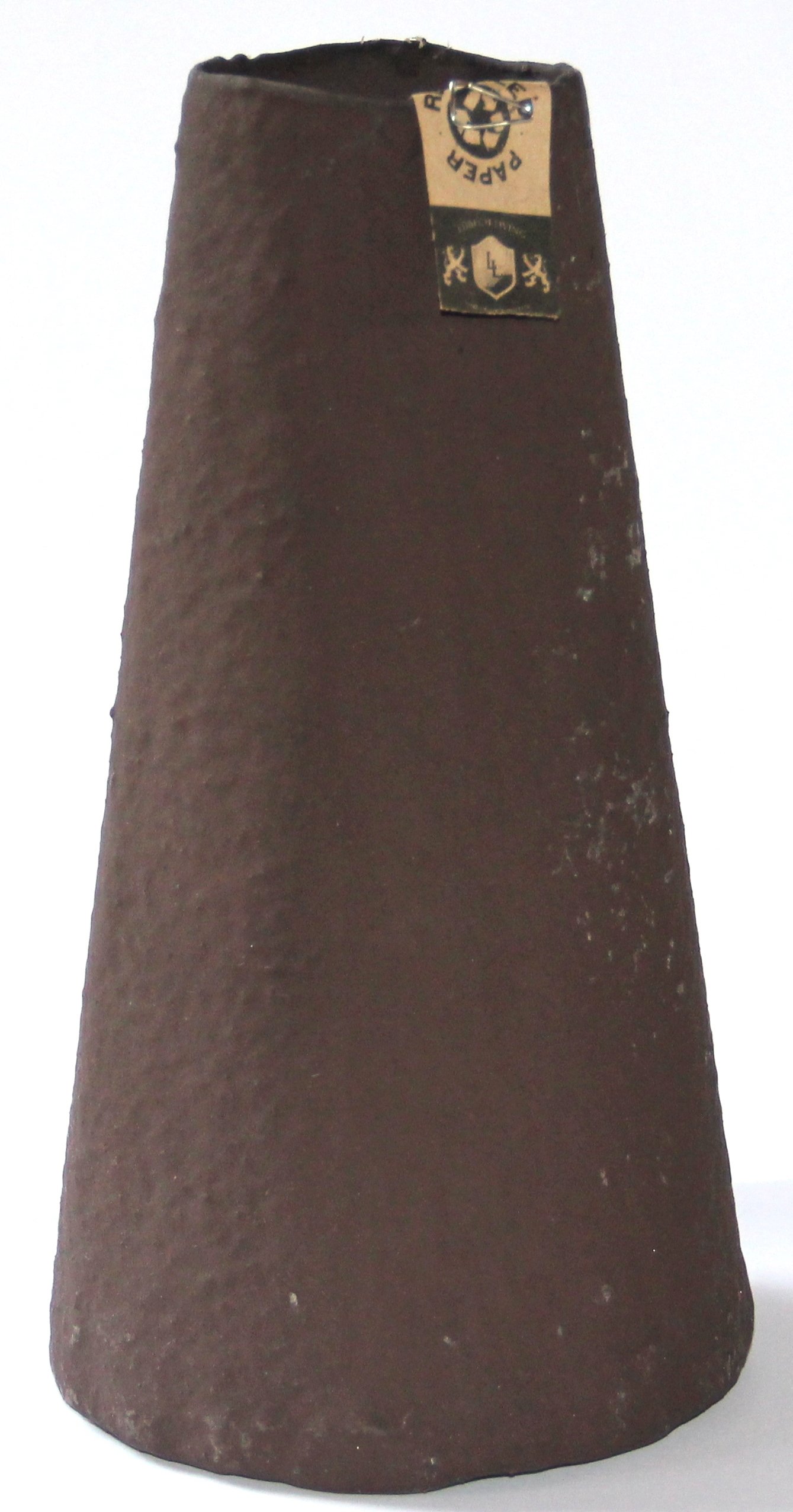 L�bech Living Vase Conical  brun h�jde 23 cm - Fransenhome