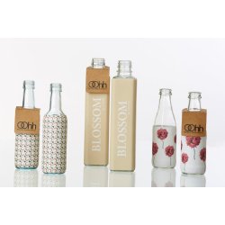 L�bech Living flaske med Maximus print Blossom 3 forskellige - Fransehome