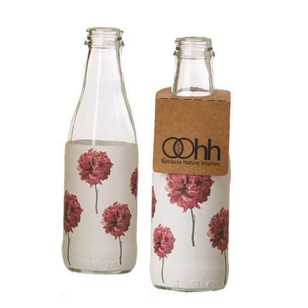 L�bech Living flaske med Maximus print blomster - Tinashjem
